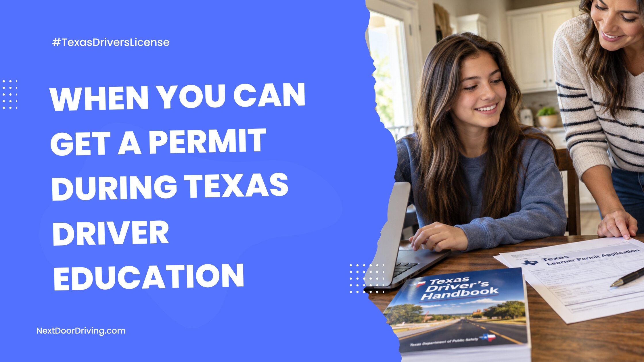 When You Can Get a Permit During Texas Driver Education